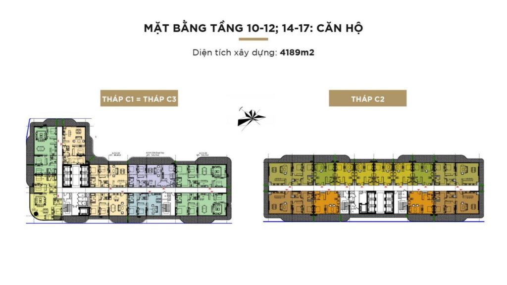mat bang can ho dien hinh sunshine continental